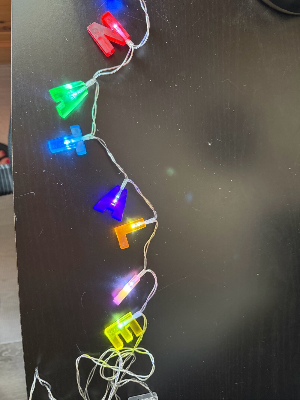 Colorful 'PARTY' LED Letter String Lights - Multicolor